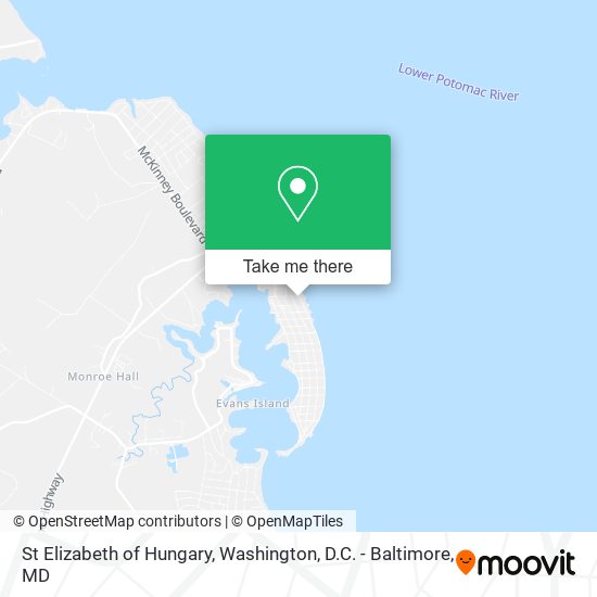 St Elizabeth of Hungary map