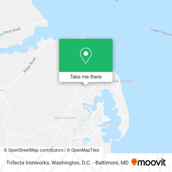 Trifecta Ironworks map