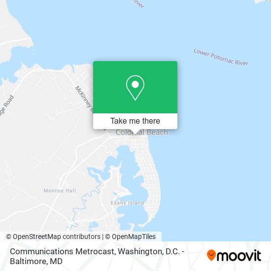 Communications Metrocast map