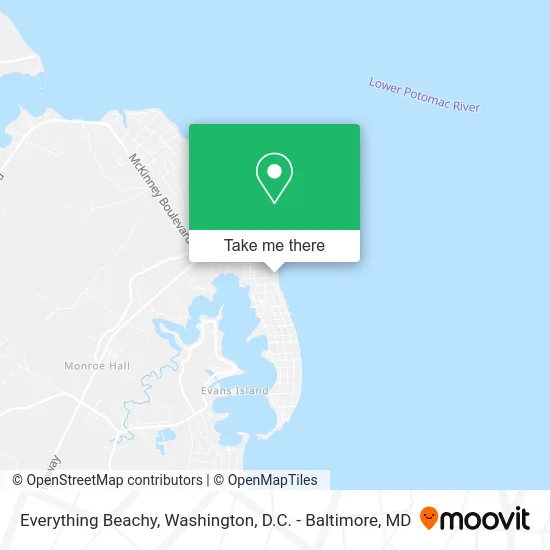 Everything Beachy map