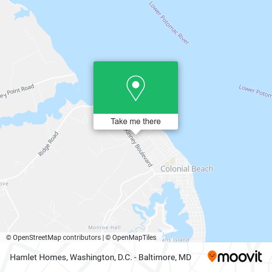 Hamlet Homes map