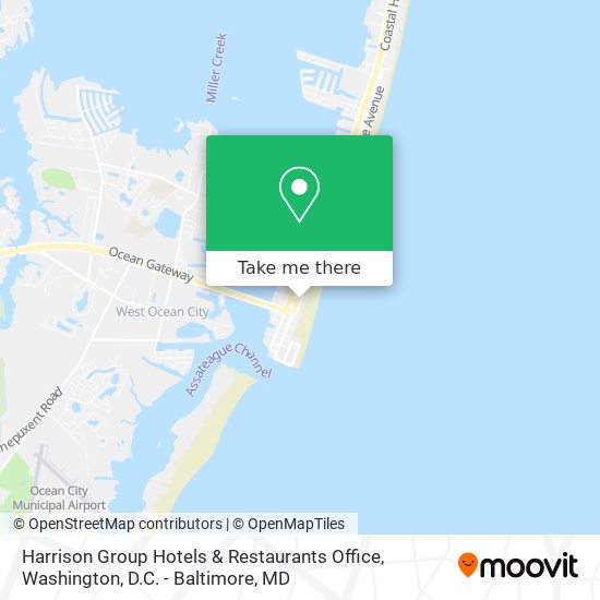 Mapa de Harrison Group Hotels & Restaurants Office