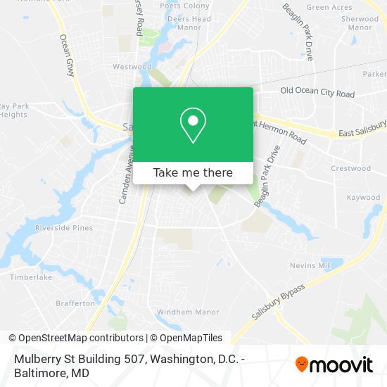 Mapa de Mulberry St Building 507