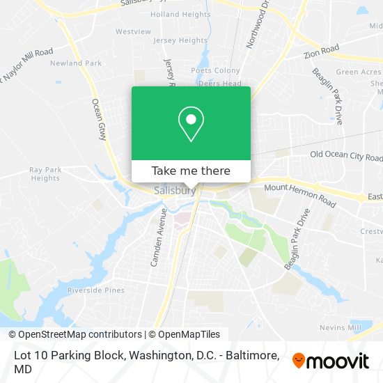 Mapa de Lot 10 Parking Block