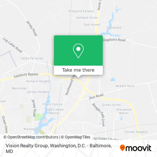 Vision Realty Group map