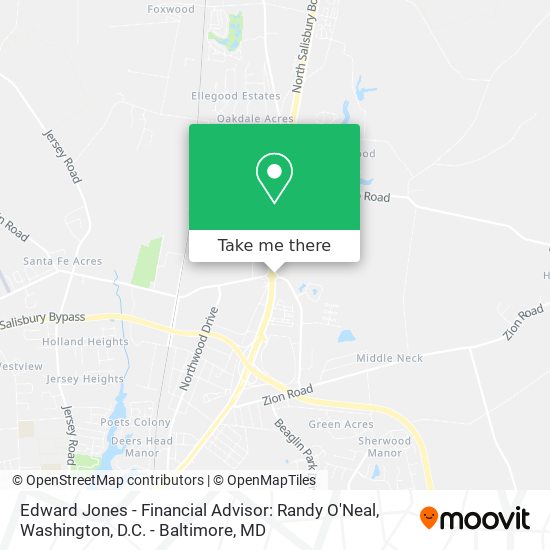 Mapa de Edward Jones - Financial Advisor: Randy O'Neal