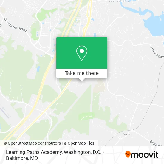 Learning Paths Academy map