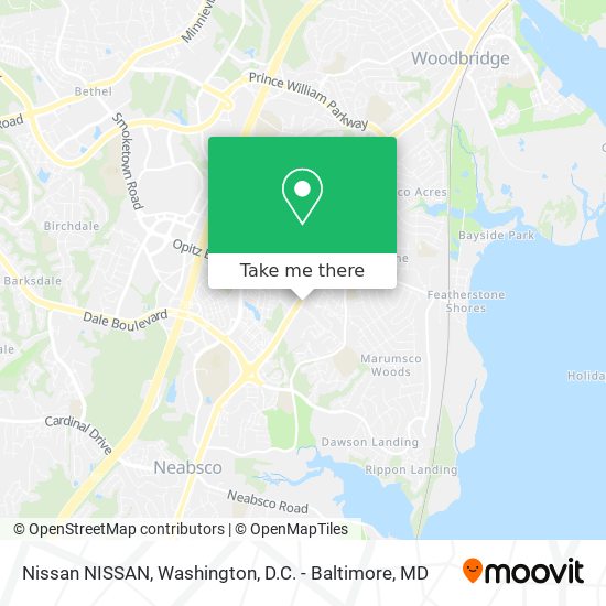 Nissan NISSAN map