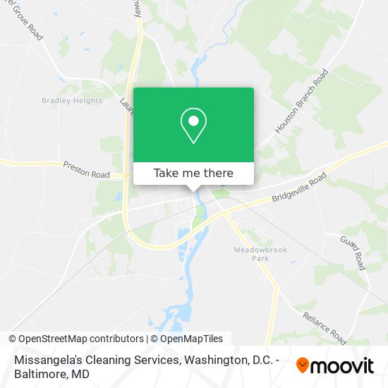 Missangela's Cleaning Services map