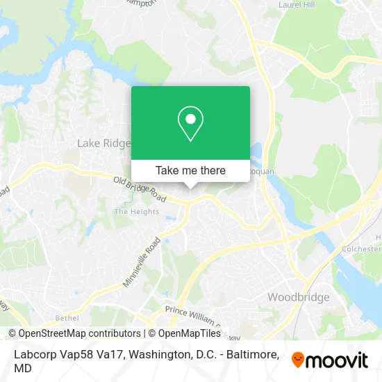 Labcorp Vap58 Va17 map