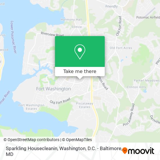 Sparkling Housecleanin map