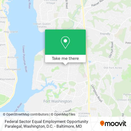 Mapa de Federal Sector Equal Employment Opportunity Paralegal