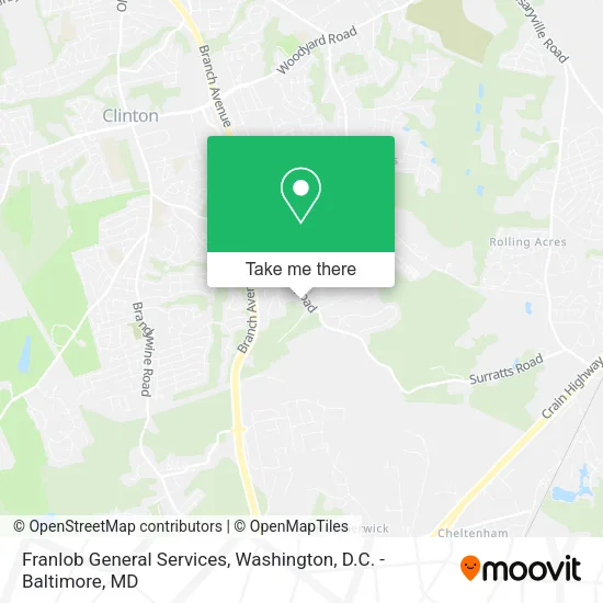 Franlob General Services map