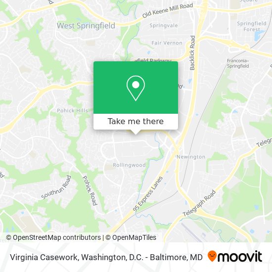 Virginia Casework map