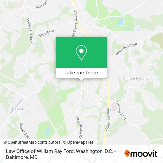 Law Office of William Ray Ford map