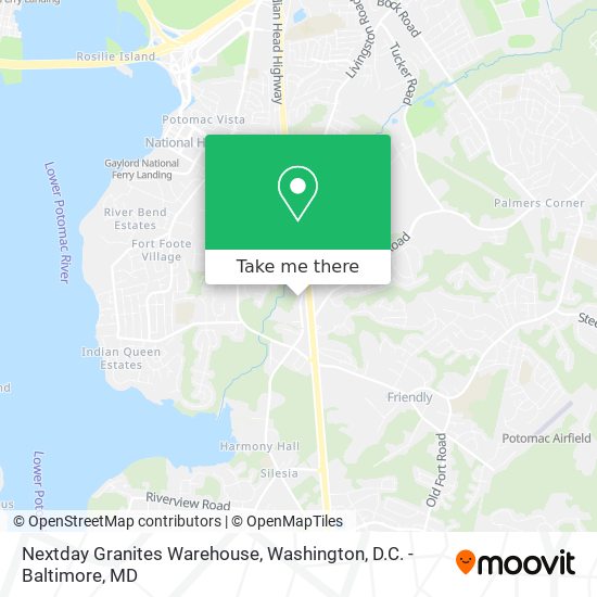 Nextday Granites Warehouse map