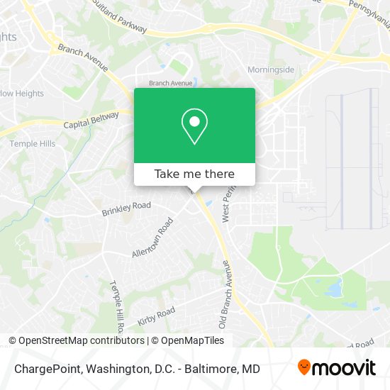 ChargePoint map