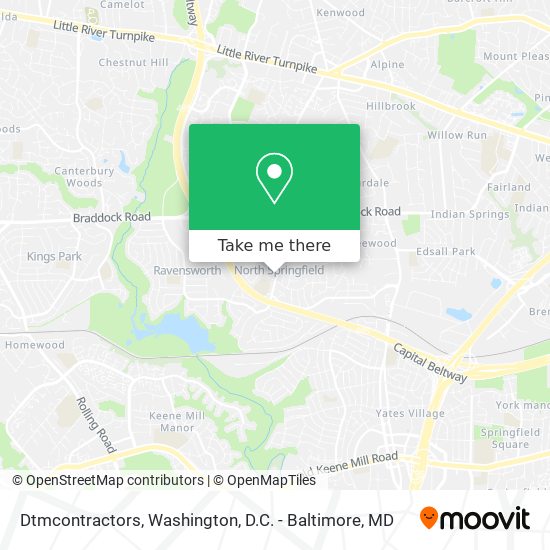 Dtmcontractors map