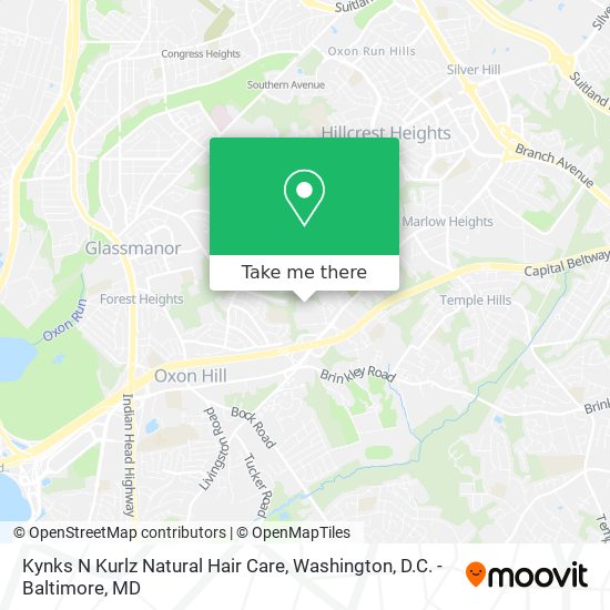 Kynks N Kurlz Natural Hair Care map