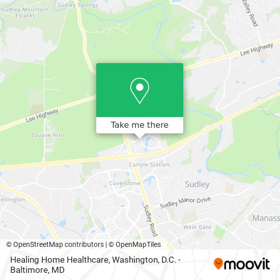 Mapa de Healing Home Healthcare