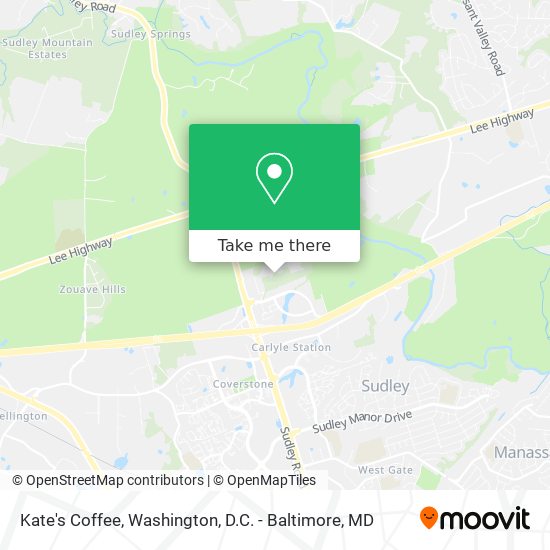 Mapa de Kate's Coffee
