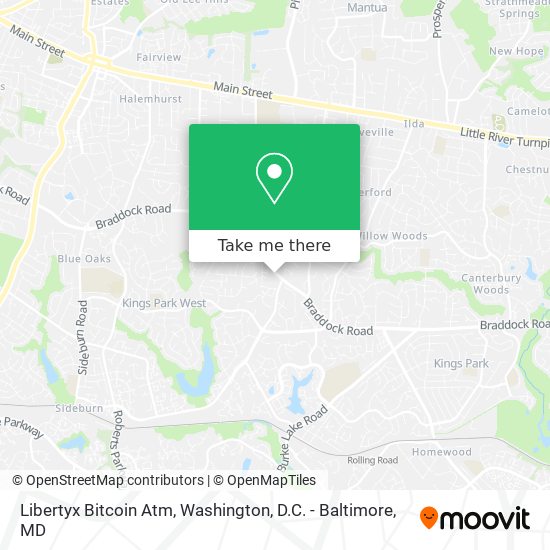 Libertyx Bitcoin Atm map