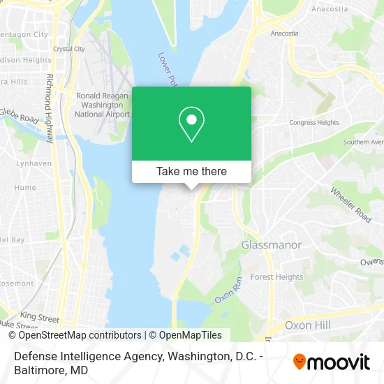 Mapa de Defense Intelligence Agency
