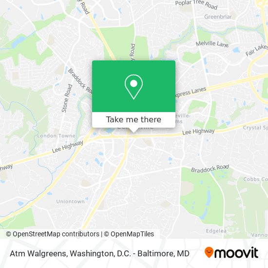 Atm Walgreens map