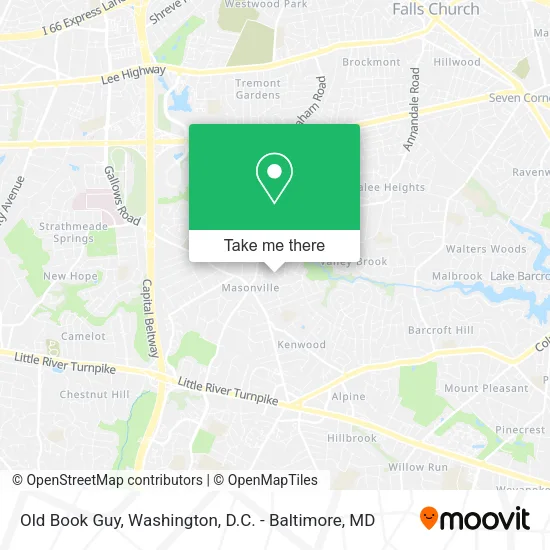 Mapa de Old Book Guy