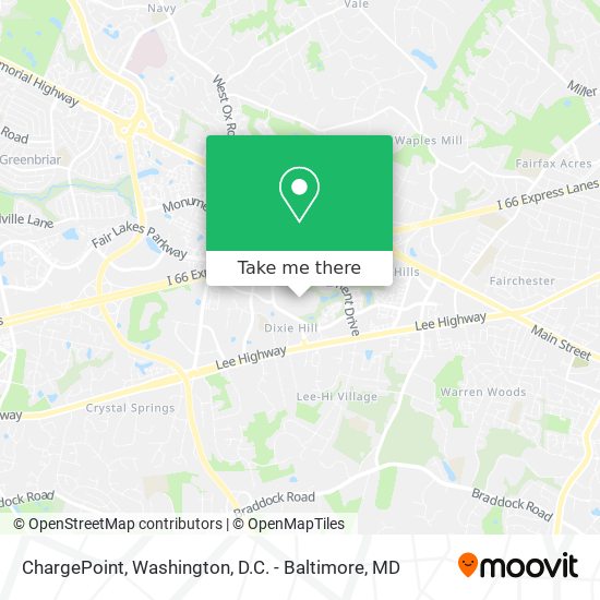 ChargePoint map