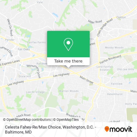 Celesta Fahey-Re/Max Choice map