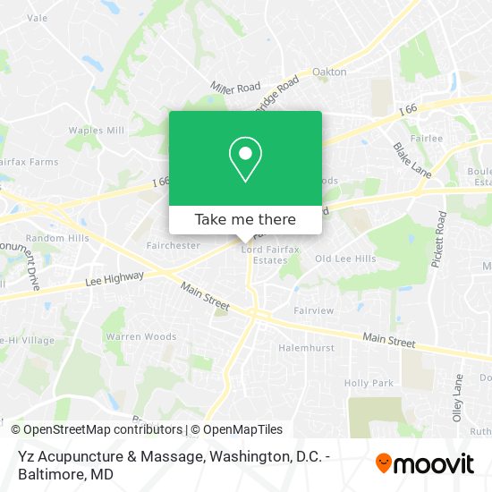 Yz Acupuncture & Massage map