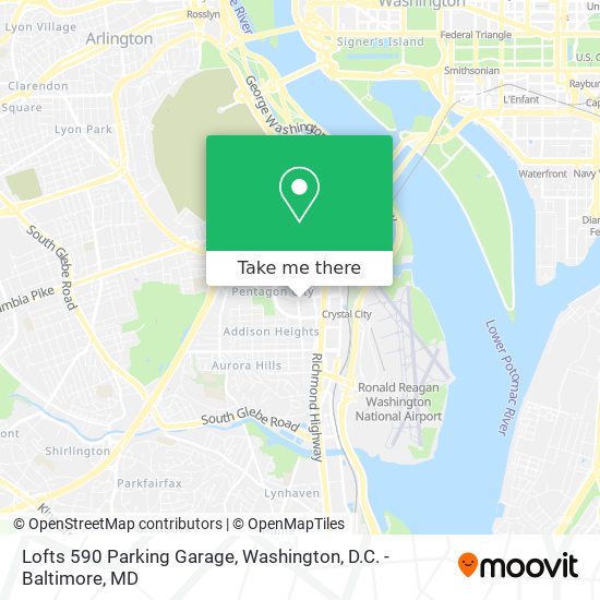 Mapa de Lofts 590 Parking Garage