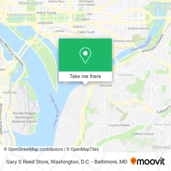 Gary S Reed Store map