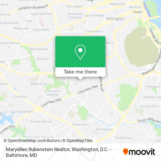 Maryellen Rubenstein Realtor map