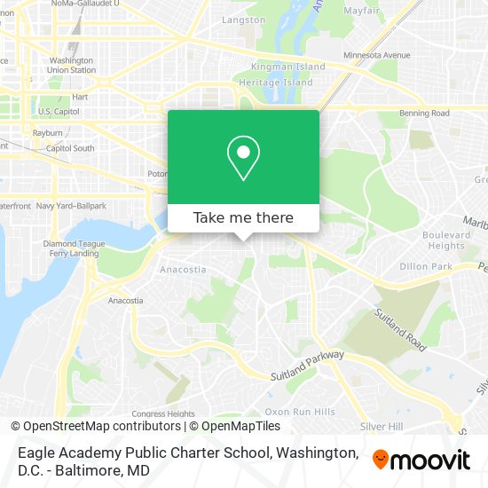 Mapa de Eagle Academy Public Charter School