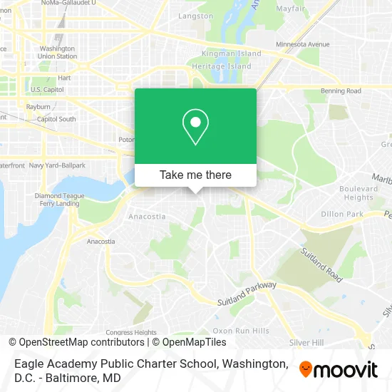Eagle Academy Public Charter School map
