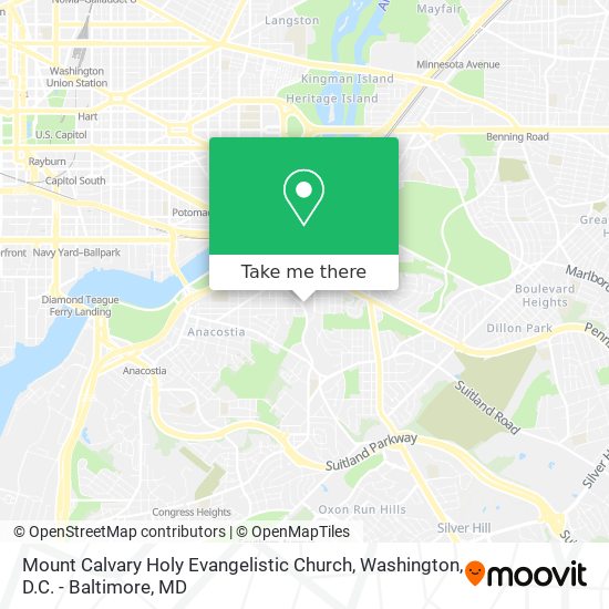 Mount Calvary Holy Evangelistic Church map