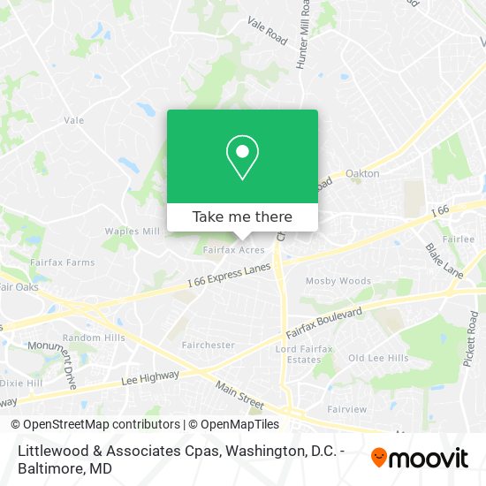 Mapa de Littlewood & Associates Cpas