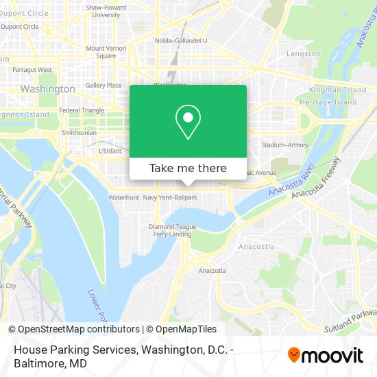 Mapa de House Parking Services