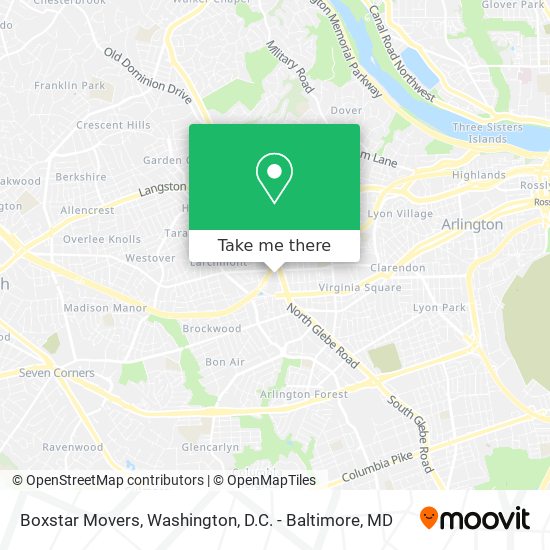 Boxstar Movers map