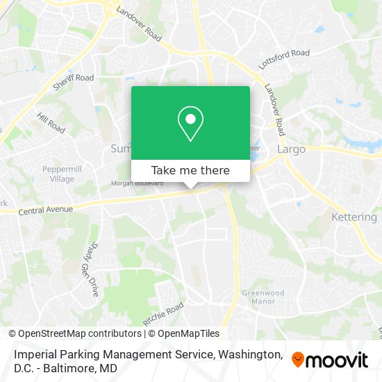 Imperial Parking Management Service map