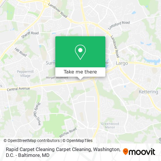 Mapa de Rapid Carpet Cleaning Carpet Cleaning