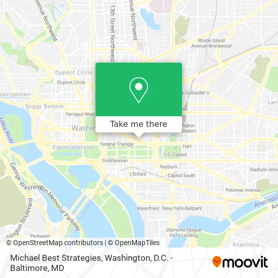 Michael Best Strategies map