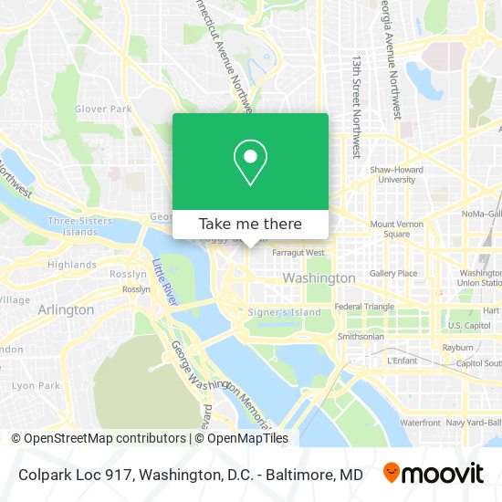 Colpark Loc 917 map
