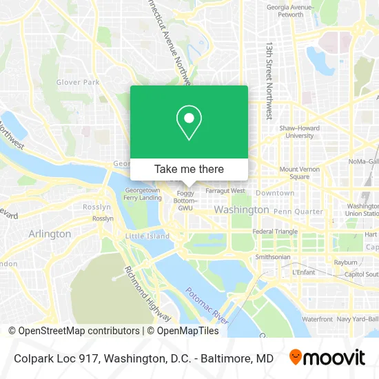 Colpark Loc 917 map