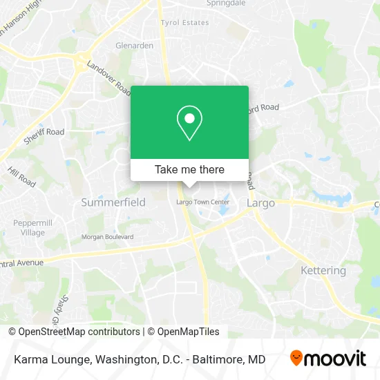 Karma Lounge map