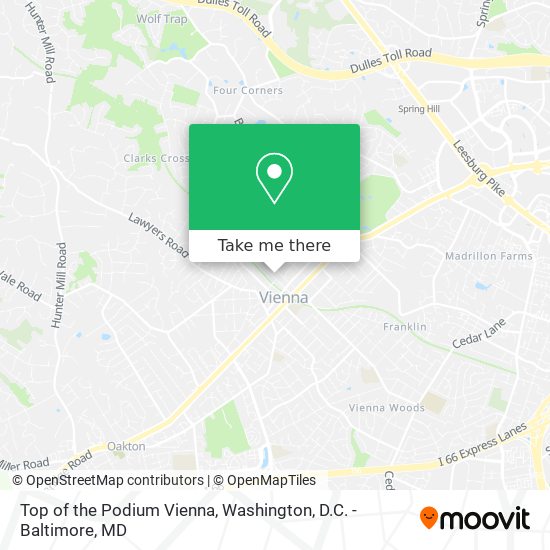 Top of the Podium Vienna map