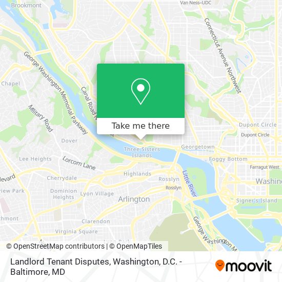 Mapa de Landlord Tenant Disputes