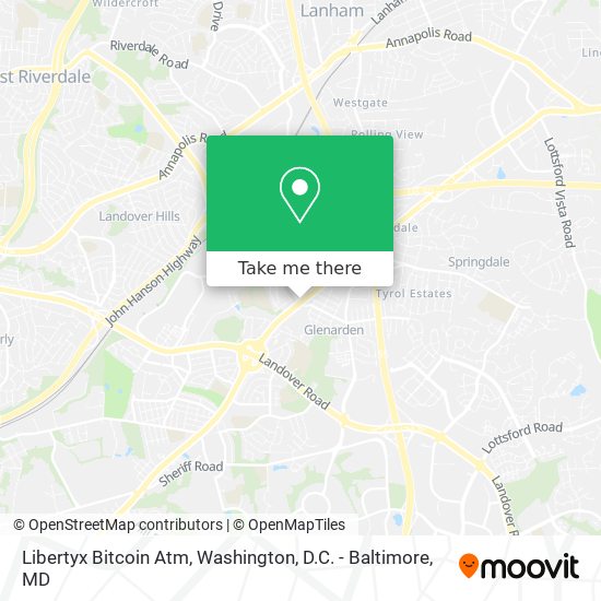 Libertyx Bitcoin Atm map